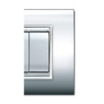 PLACCA NEWPRESTIGE 4 MODULI CROMO - ELETTROCANALI SERIE CIVILI ECL3084CR