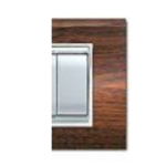 PLACCA NEWPRESTIGE 4 MODULI LEGNO SCURO - ELETTROCANALI SERIE CIVILI ECL3084LS