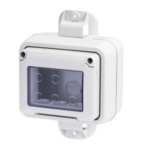 CONTENITORE PER APPARECCHI SYSTEM - STAGNO - 3 POSTI - FISSAGGIO ABBRACCIO PALO - GRIGIO RAL 7035 - IP55 - GEW GW27057