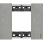 LIVING NOW - PLACCA 2P ACCIAIO - BTICINO LEGRAND KA4802ZG