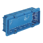 SCATOLA INCASSO RETTANGOLARE 6-7 MODULI AZZURRO - VIW V71306