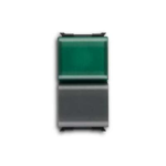 PULSANTE 1P NA, 16A CON DIFFUSORE VERDE - ABB SACE 2CSE1025EL