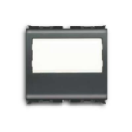 PULSANTE 1P NA, 10A, TARGA PORTANOME RETROILLUMINATA - ABB SACE 2CSE1026EL