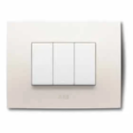 PLACCA AUTOPORTANTE 3 POSTI BIANCO RAL9016 - ABB SACE 2CSK1631CH