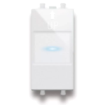 Interruttore elettronico Touch, S44  6A N.A. alimentazione 230V, a scomparsa  1 MODULO - AVE SPA 442TC01