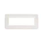 PLACCA PERSONAL44 BIANCO RAL9010 7 MODULI - AVE SPA 44P07B