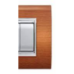 PLACCA NEWPRESTIGE 4 MODULI LEGNO CHIARO - ELETTROCANALI SERIE CIVILI ECL3084LC
