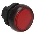 Gemma rossa ghiera plastica diametro 22 attacco BA9N.2 - VEMER ER501800