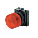 Lampada spia rossa con anello termoplastico Ø 22 - VEMER ER503600