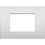 LL - PLACCA 3P BIANCO PERLA - BTICINO LEGRAND LNC4803PR