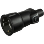 PRESA CAUCCIU' BIMATERIA STANDARD FRANCO/TEDESCO IP44 - BTICINO LEGRAND S2019GE