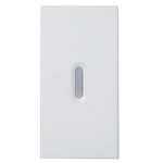 COPRITASTO CON DIFFUSORE TRASPARENTE 1 MODULO BIANCO - URMET 10362.B