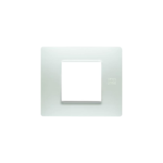 PLACCA FLEXA TECNOPOLIMERO 2 MODULI BIANCO - URMET 11802.BN