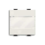PULSANTE 1P, 16A, NO, PORTANOME, 2 MODULI - ABB SACE 2CSK1031CH