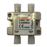 PARTITORE 2 WAY TAPS 5-2300MHZ - POLIPLAST 900402