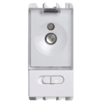TORCIA ELETTRICA 230V/CA 50-60HZ 1 MODULO BIANCO - URMET 10297.B