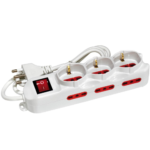 MULTIPRESA 3 UNIVERSALE + 6 PRESE BIPOLARI 10/16 - COD. ARRL.5129