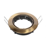 FARETTO ORIENTABILE D50 230V ORO SPAZZOLATO - LAMPO SNC DIKOR230/OS/SL