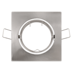 FARETTO ORIENTABILE QUADRATO D50 12V INOX - LAMPO SNC DIKORSQ12/IN/SL