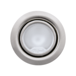 FARETTO INCASSO 12V NICHEL PERLA SENZA LAMPADA - LAMPO SNC F20LVNKPSL