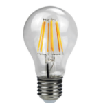LAMPADA FIL.AMENTO SATIN LED 8W E27 230V 3000K - LAMPO SNC FL60E27SOBC