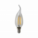 LAMPADA FILAMENTO CDV MILKY LED 6W 230V E14 3000K - LAMPO SNC FLCVE14MKBC