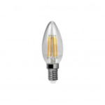 LAMPADA FILAMENTO OLIVA LED 4W E14 230V 3000K - LAMPO SNC FLOLE14BC