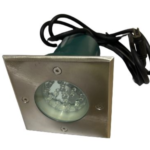 LED STREET APPARECCHIO DA INCASSO QUADRATO 12 LED 12V - COD. IMELED/033