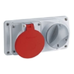 PRIMA PRESA INTERBLOCCATA 3P+T 32A IP44 - PAL 493236