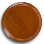 BASE IN LEGNO Ø120MM NOCE - FME 84046