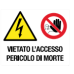 VIETATO L'ACCESSO IN PVC 440X330 - GRAFOPLAST LC16110P1