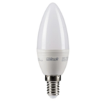 LAMPADA LED CANDELA OPALE E14 230V 5,4W 6500K - REER SPA 5455759