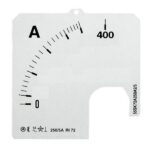 SCL-A5-400/72 SCALA A1 PER AMPEROMETRO CA - ABB SACE EH 305 4