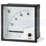 VLM-2-400/72 VOLTMETRO ANALOGICO - ABB SACE EG 483 0