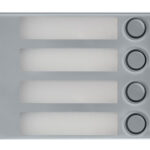FRONTALINO A 4 TASTI GRIGIO - URMET 1168/14G