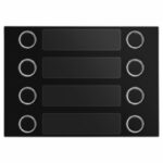FRONTALINO A 8T SU 2 FILE - URMET 1168/28