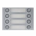 FRONTALINO A 8T 2 FILE GRIGIO - URMET 1168/28G