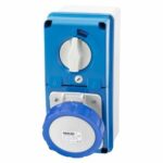 PRESA BL.VR.C.F.2P+T 16A 230V6H CBF - GEW GW66226
