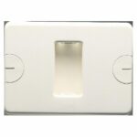 PLACCA 1 POS.BIANCO COMPACT - GEW GW24001