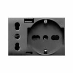 PRESA SCHUKO+ITA+USB A/C TEKLA3M - AVE SPA 44509015USB