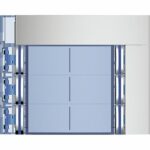 frontale 6 pulsanti doppia fila allmetal - BTICINO LEGRAND 352161