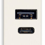 Alimentatore USB A+C 15W 5V 1Mbianco - VIW 30292.AC15B