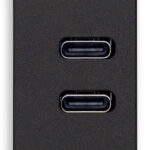 Alimentatore USB C+C 15W 3A 5Vnero - VIW 30292.CCG