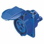PRESA FISSA 10°INC.PR.2P+T 16A230V 6H - GEW GW62204
