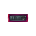 PLACCA MYLIFE 7 MODULI AMARANTo - ELETTROCANALI SERIE CIVILI ECL2987AM