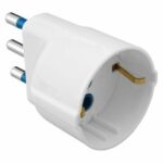 ADATTATORE SEM.2P+T 16A U.ITA/TED.BIANCO - GEW GW28410