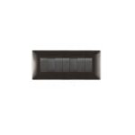 PLACCA MYLIFE Q 7 MODULI GRIGIo scuro - ELETTROCANALI SERIE CIVILI ECL2887GS