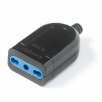 PRESA NERA BIVALENTE 10/16A 2P+T - ELETTROCANALI SERIE CIVILI ECK33511