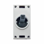 DEVIATORE LEVETTA GRIGIO 1P 10AX 1M - AVE SPA 444002GTK