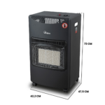 BOXER  STUFA A GAS CON REGOLATORE - ARD AR382